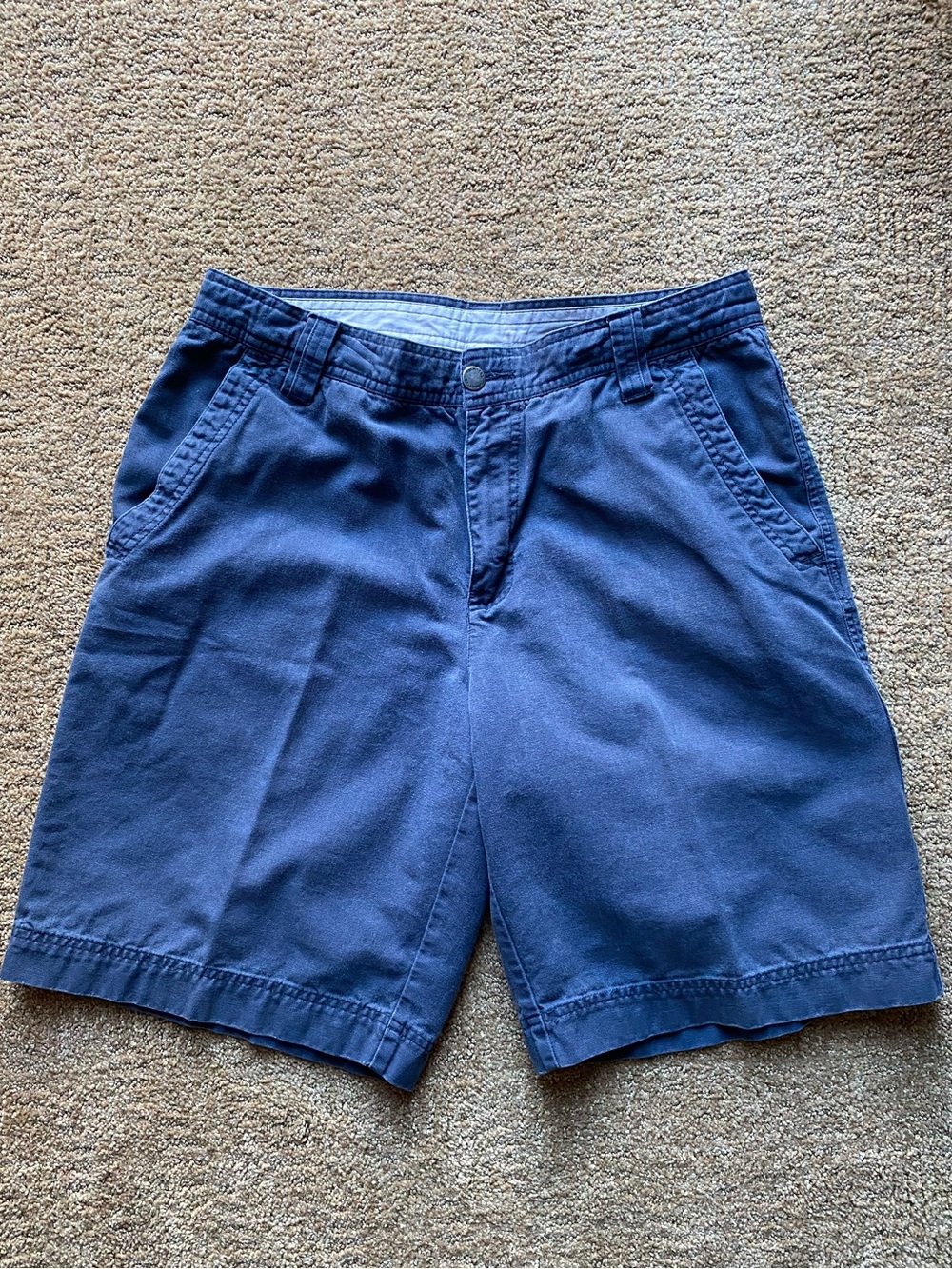 Columbia navy cargo utility shorts